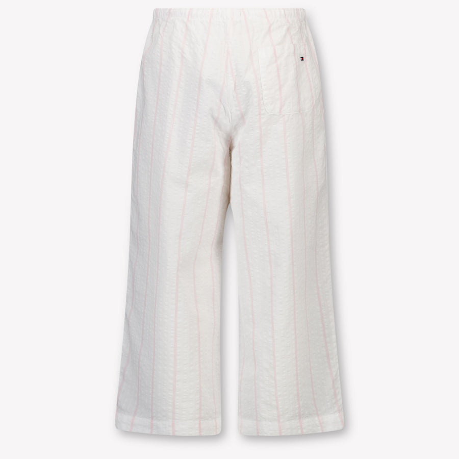 Tommy Hilfiger Kinder Meisjes Broek In Wit