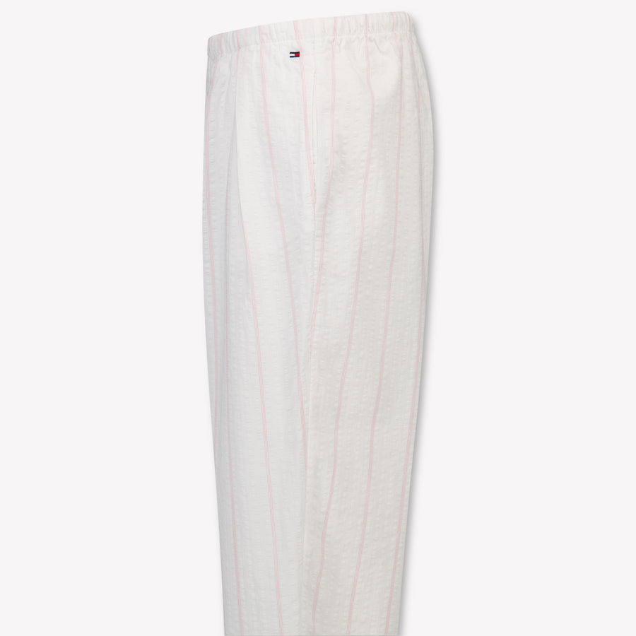 Tommy Hilfiger Kinder Meisjes Broek In Wit