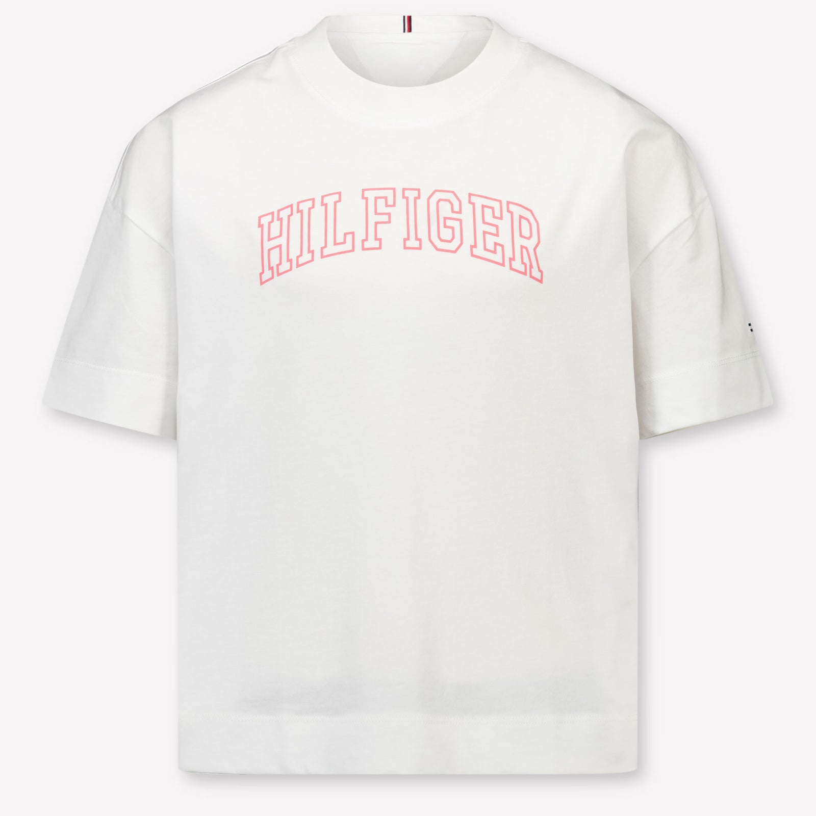 Tommy Hilfiger Kinder Meisjes T-Shirt In Wit