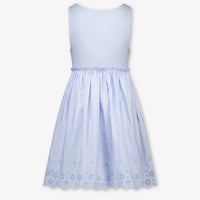 Tommy Hilfiger Kinder Meisjes Jurk In Licht Blauw