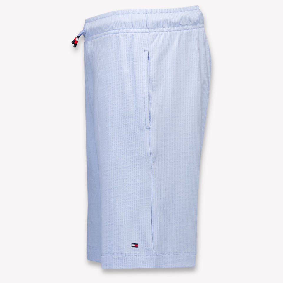 Tommy Hilfiger Kinder Jongens Shorts In Licht Blauw