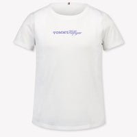 Tommy Hilfiger Kinder Meisjes T-Shirt In Wit