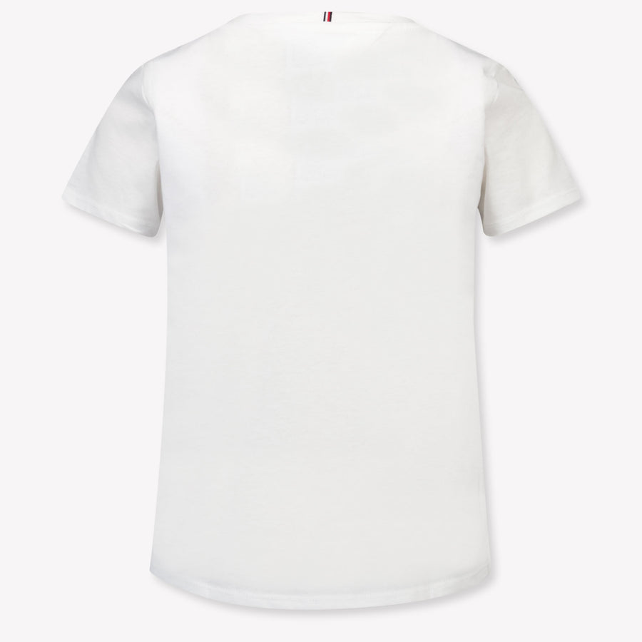 Tommy Hilfiger Kinder Meisjes T-Shirt In Wit