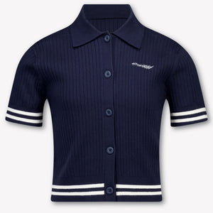 Tommy Hilfiger Kids Girls Polo In Navy