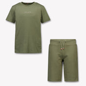 Tommy Hilfiger Kinder Jongens T-Shirt In Groen