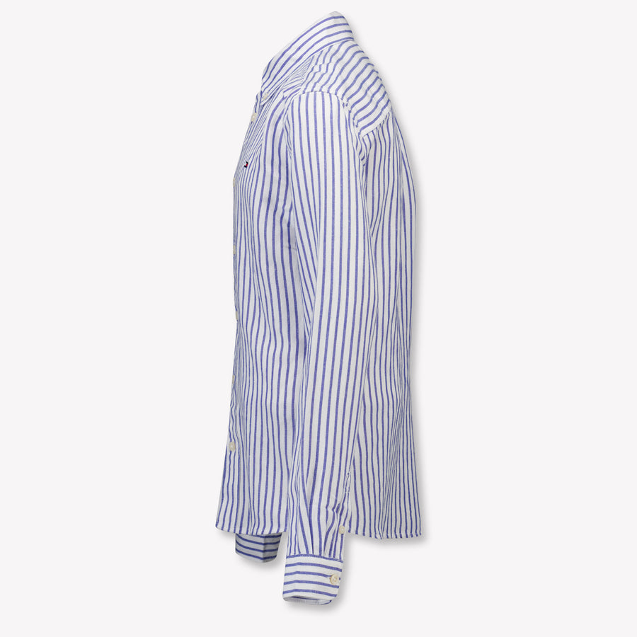 Tommy Hilfiger Kids Boys Blouse In Light Blue