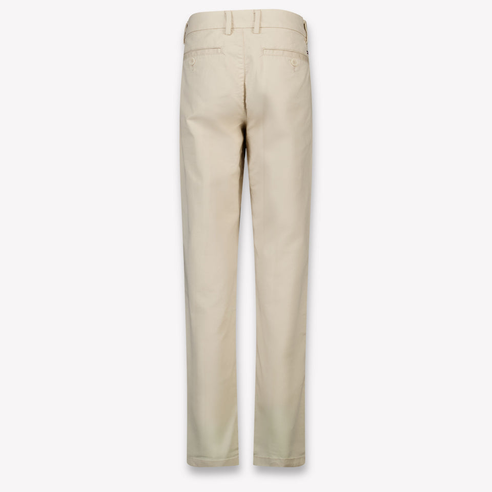Tommy Hilfiger Kids Boys Pants In Beige