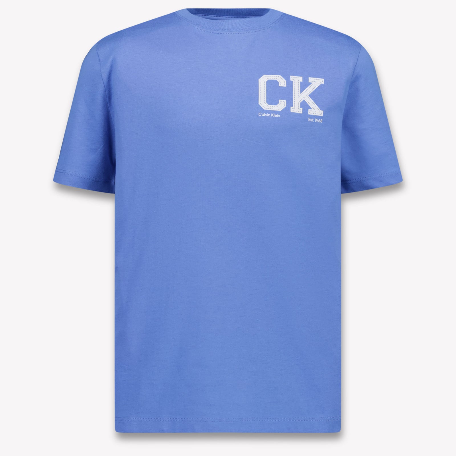 Calvin Klein Kids Boys T-Shirt In Light Blue