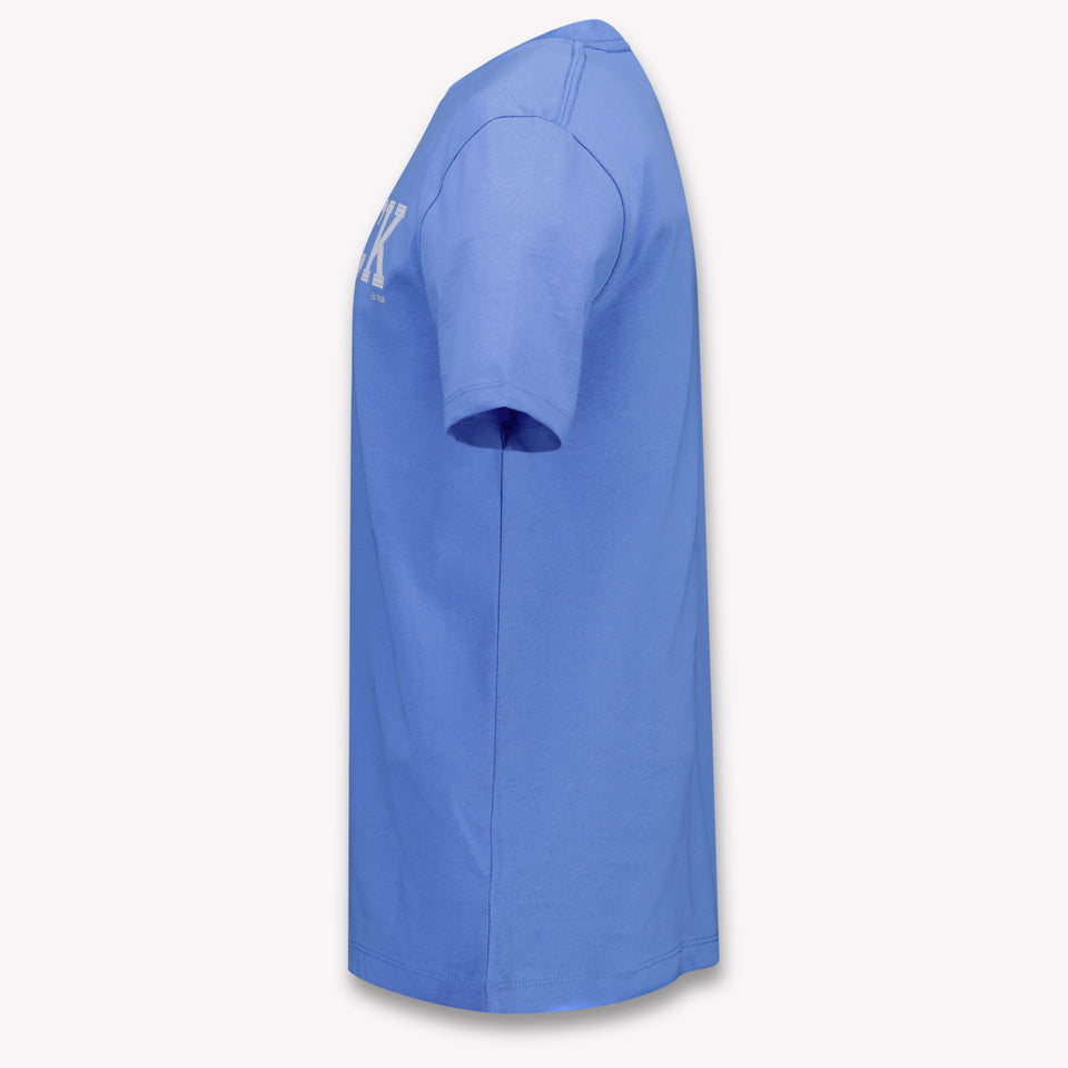 Calvin Klein Kinder Jongens T-Shirt In Licht Blauw