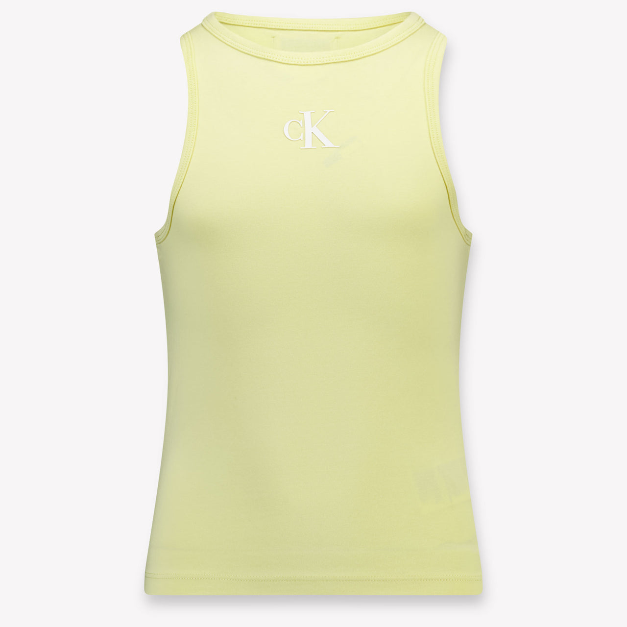 Calvin Klein Kids Girls T-Shirt In Yellow