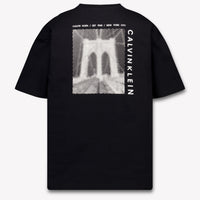 Calvin Klein Kids Boys T-Shirt In Black