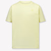 Calvin Klein Kids Unisex T-Shirt In Yellow