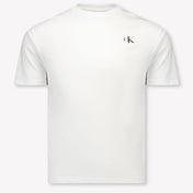 Calvin Klein Kids Boys T-Shirt In White