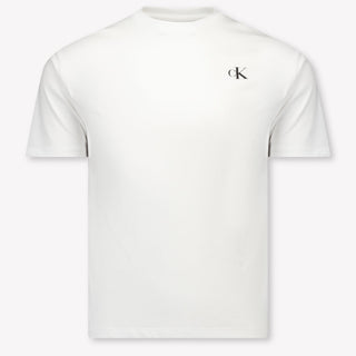 Calvin Klein Kids Boys T-Shirt In White