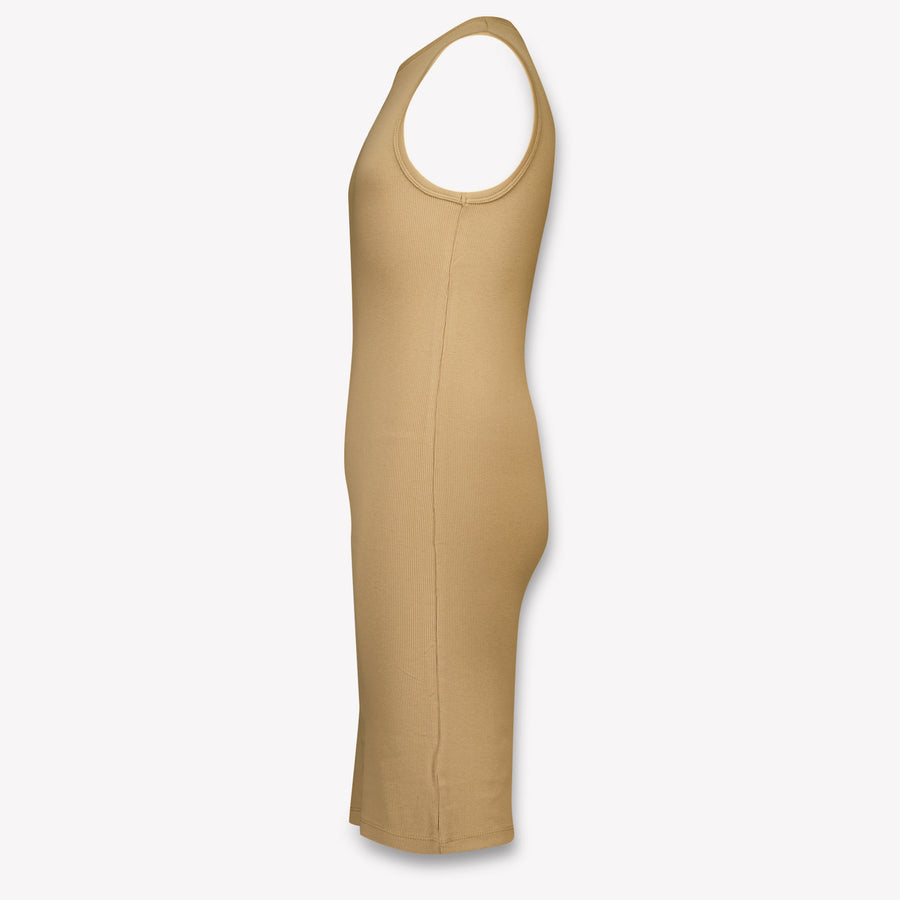 Calvin Klein Kids Girls Dress In Beige