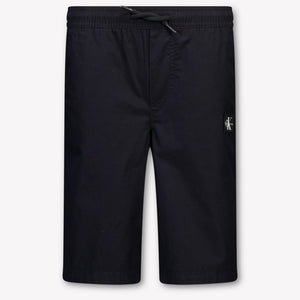 Calvin Klein Kinder Jongens Shorts In Zwart
