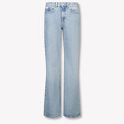 Calvin Klein Kids Girls Jeans In Light Blue