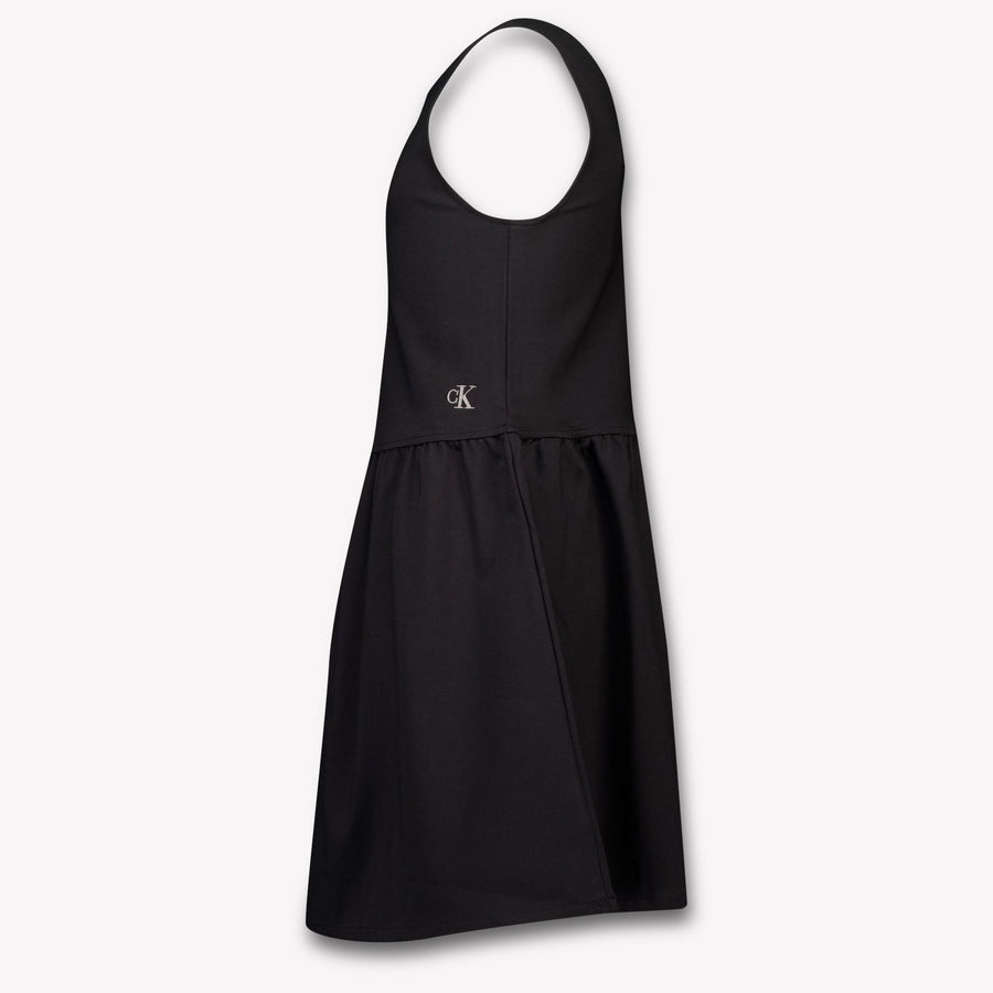 Calvin Klein Kids Girls Dress In Black