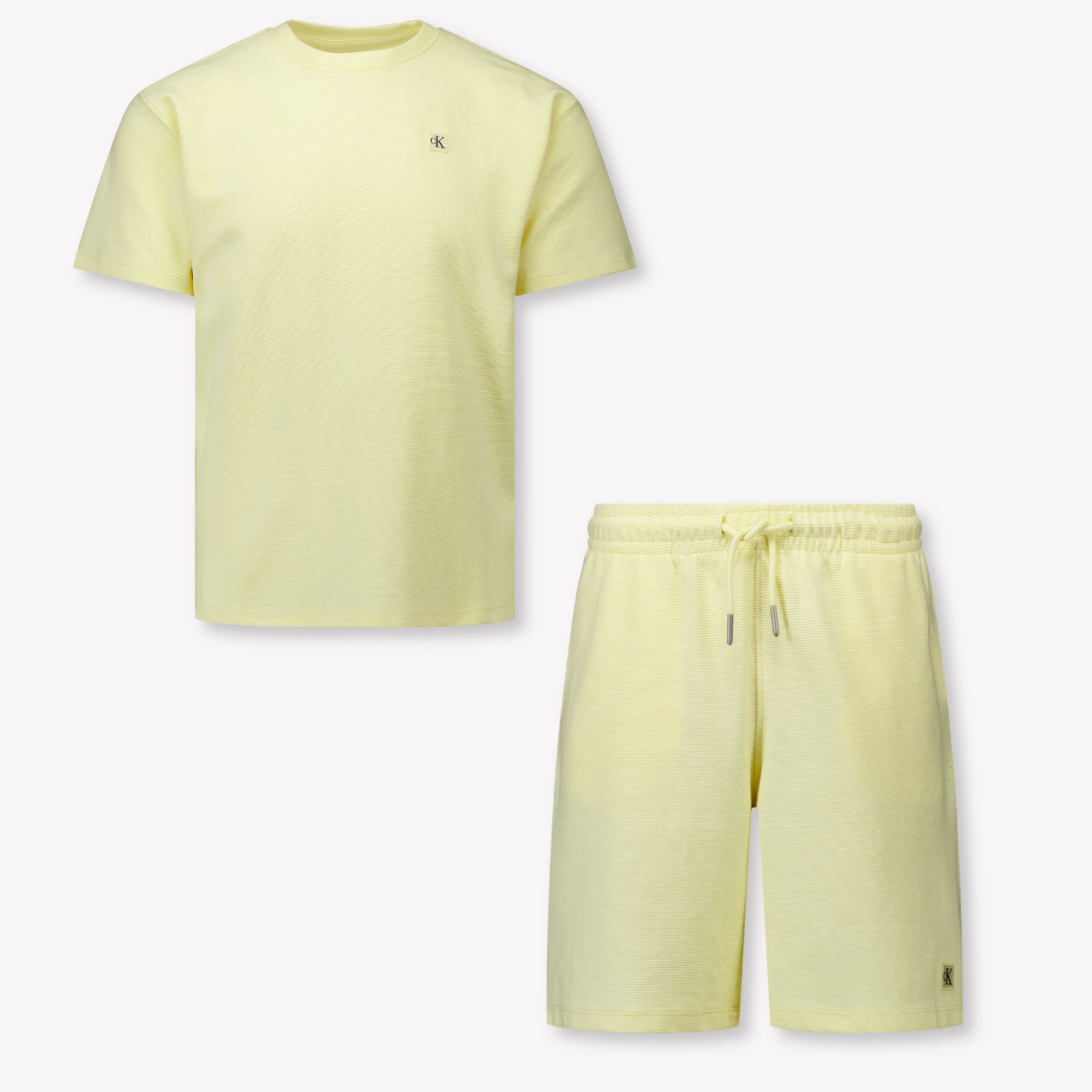 Calvin Klein Kids Boys Set In Yellow