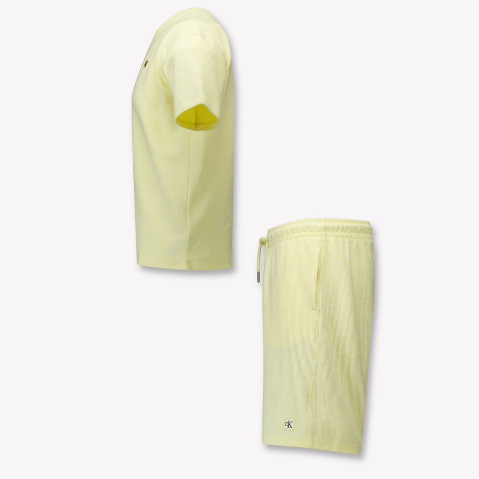 Calvin Klein Kinder Jongens Setje In Geel