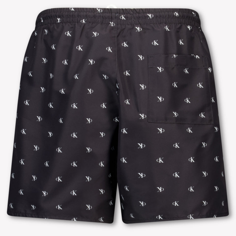 Calvin Klein Kids Boys Swimwear In Black