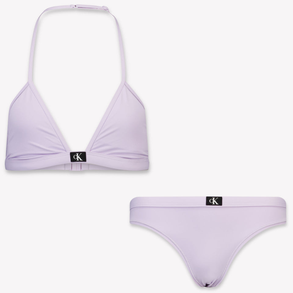 Calvin Klein Kinder Meisjes Zwemkleding In Lila