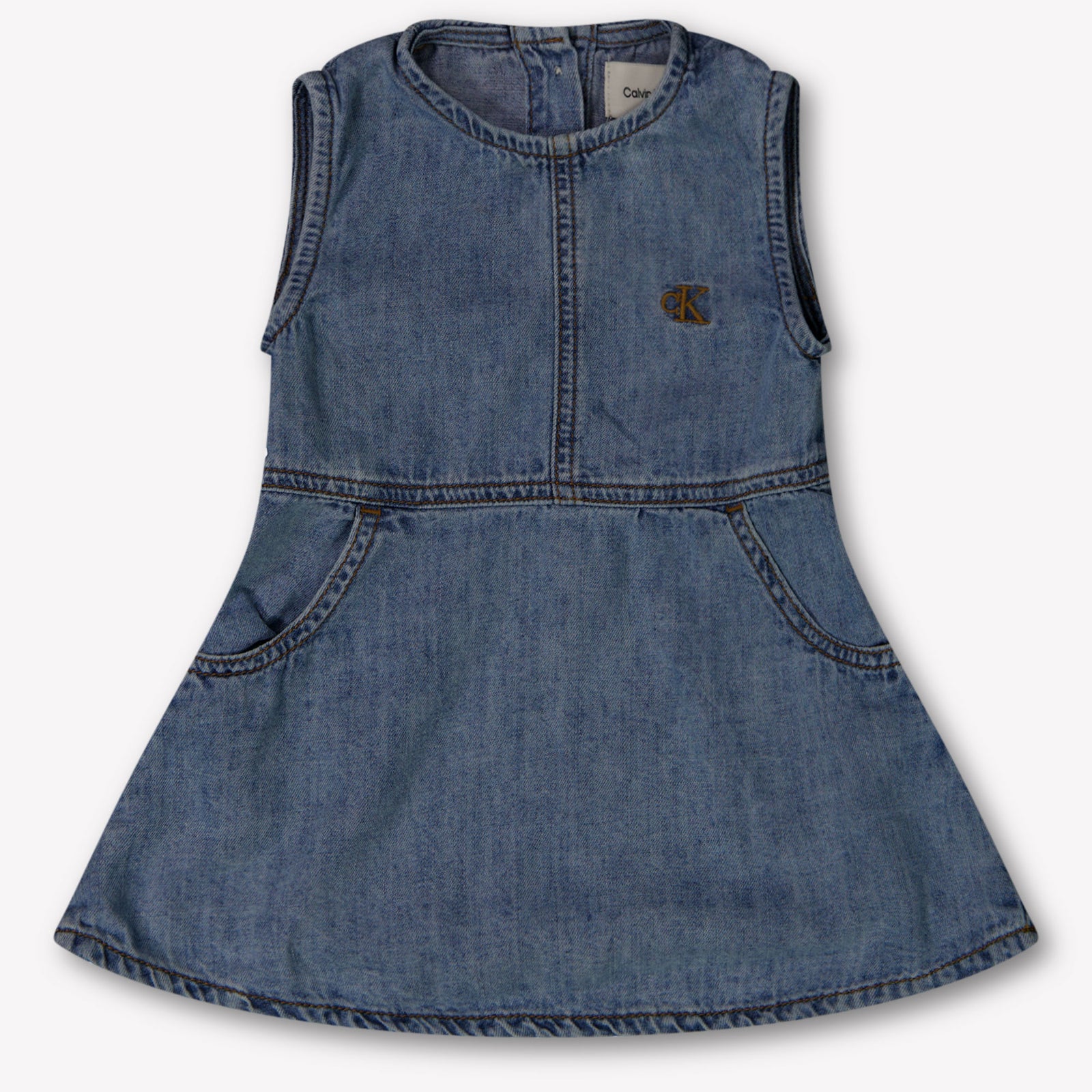 Calvin Klein Baby Meisjes Jurk In Blauw