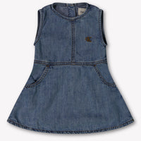 Calvin Klein Baby Girls Dress In Blue