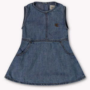 Calvin Klein Baby Girls Dress In Blue