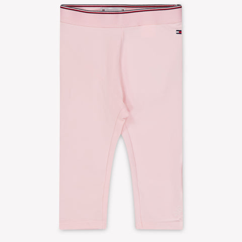 Tommy Hilfiger Baby Meisjes Legging In Licht Roze