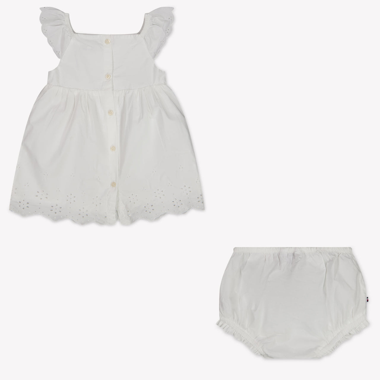 Tommy Hilfiger Baby Meisjes Jurk In Wit