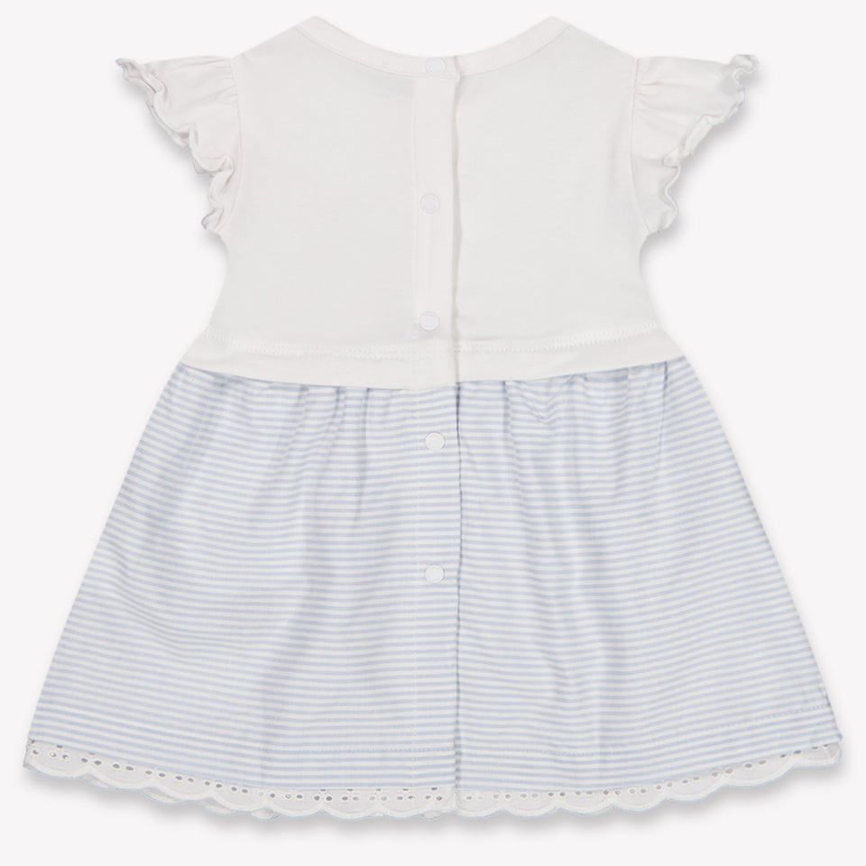 Tommy Hilfiger Baby Girls Dress In Light Blue