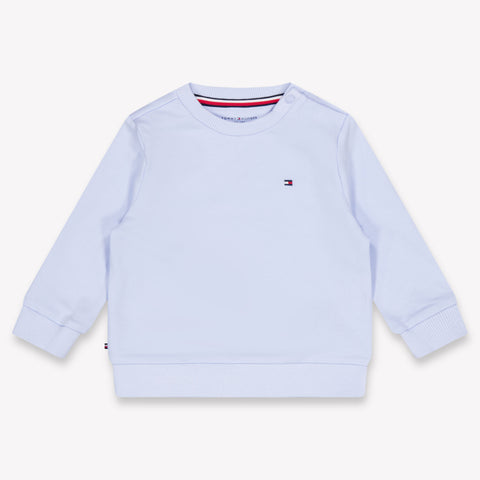 Tommy Hilfiger Baby Unisex Sweater In Light Blue