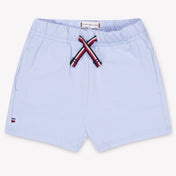 Tommy Hilfiger Baby Jongens Shorts In Licht Blauw