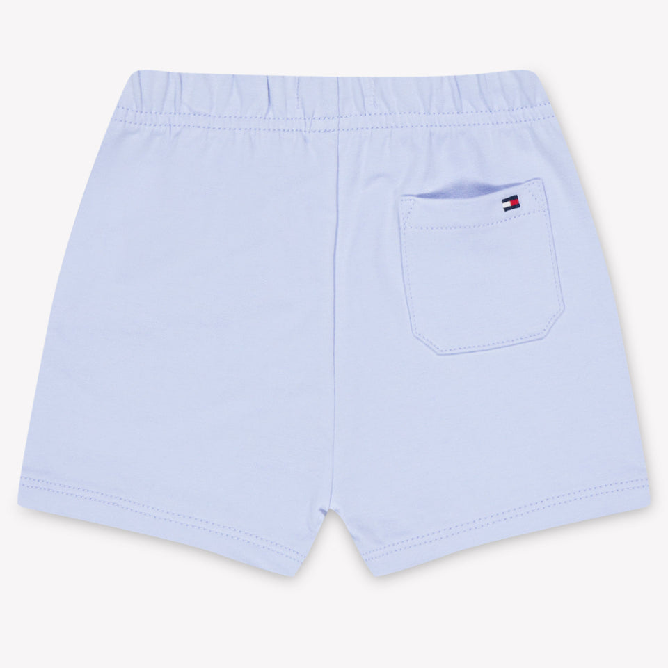 Tommy Hilfiger Baby Jongens Shorts In Licht Blauw