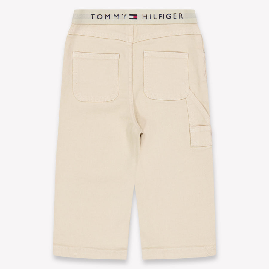 Tommy Hilfiger Baby Unisex Broek In Beige