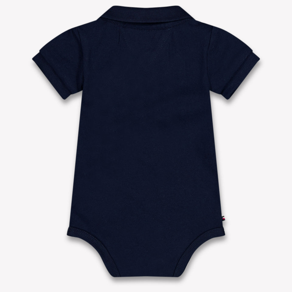 Tommy Hilfiger Baby Boys Romper In Navy