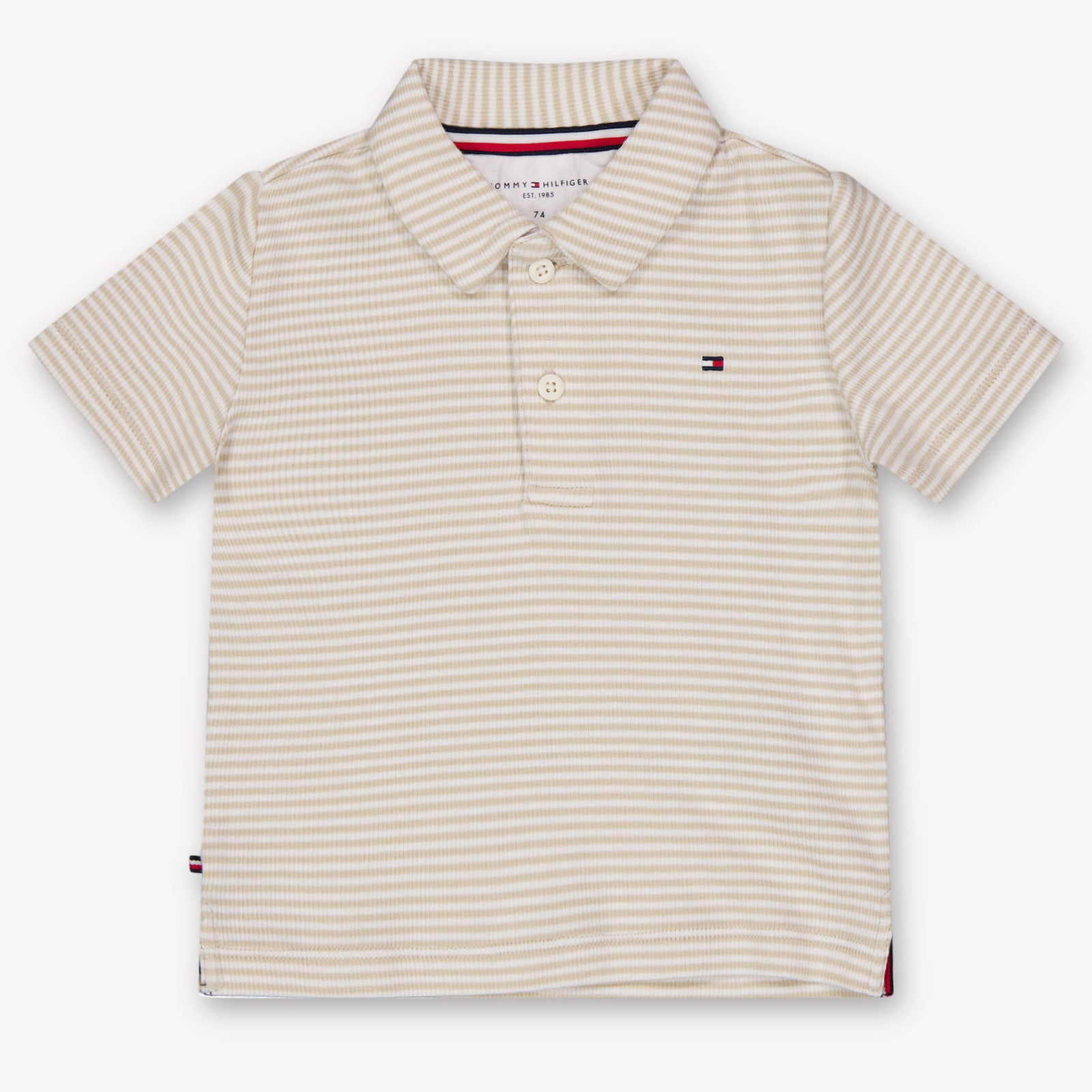 Tommy Hilfiger Baby Jongens Polo In Beige