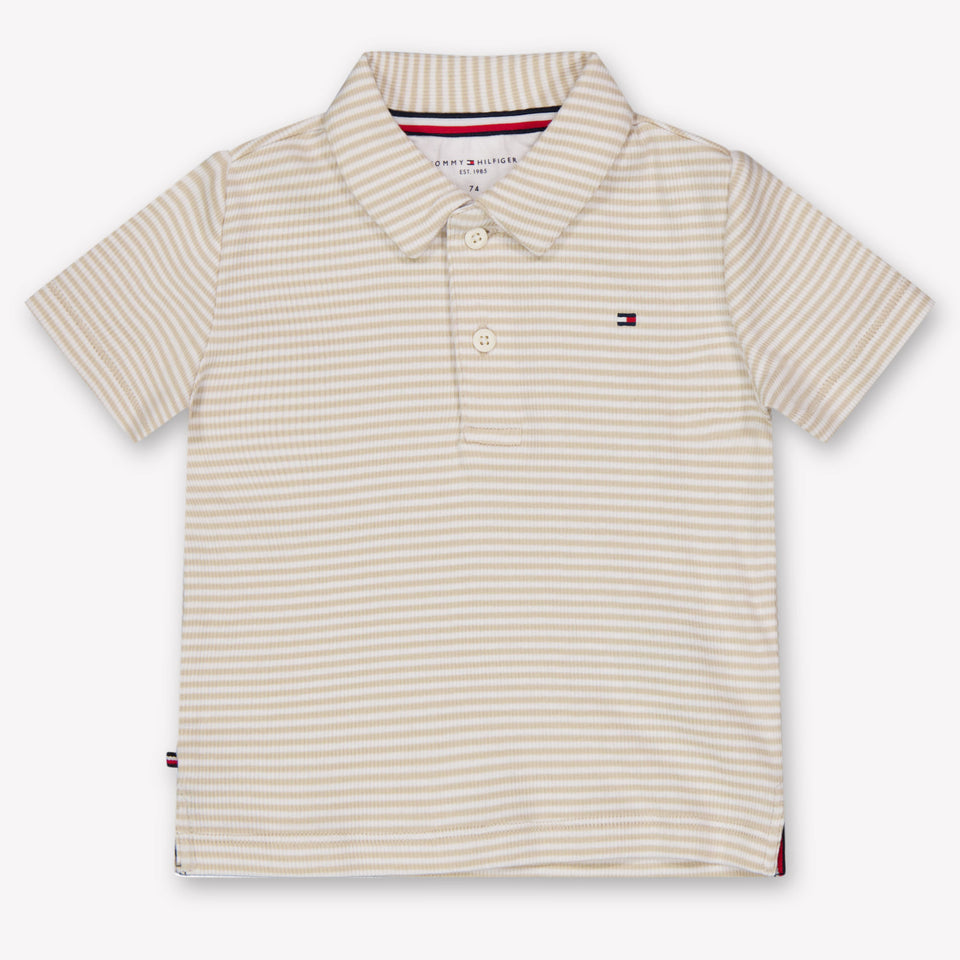 Tommy Hilfiger Baby Boys Polo In Beige