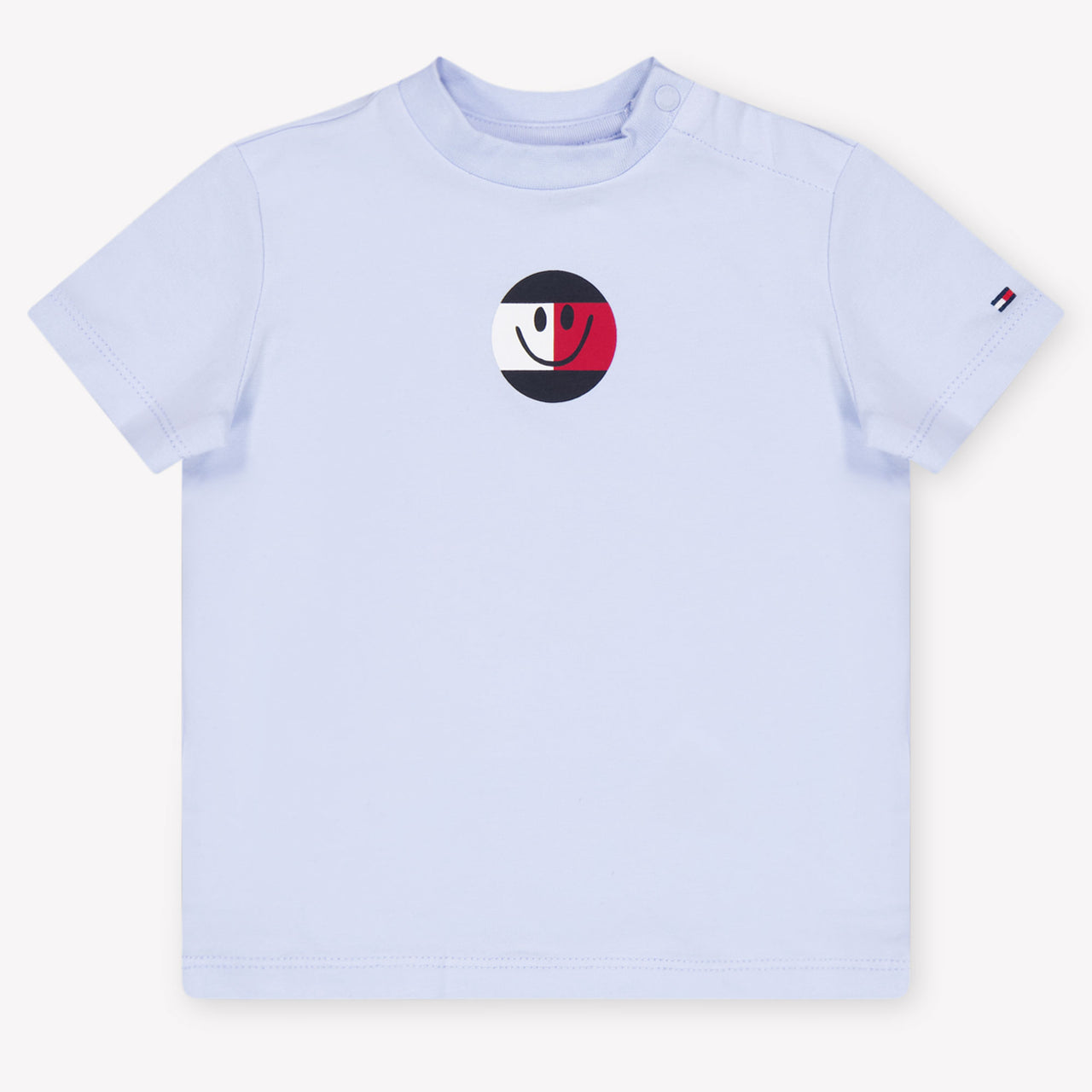 Tommy Hilfiger Baby Unisex T-Shirt In Light Blue