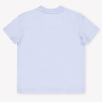 Tommy Hilfiger Baby Unisex T-Shirt In Light Blue