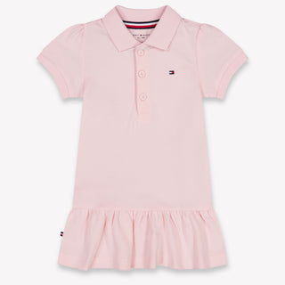 Tommy Hilfiger Baby Girls Dress In Light Pink