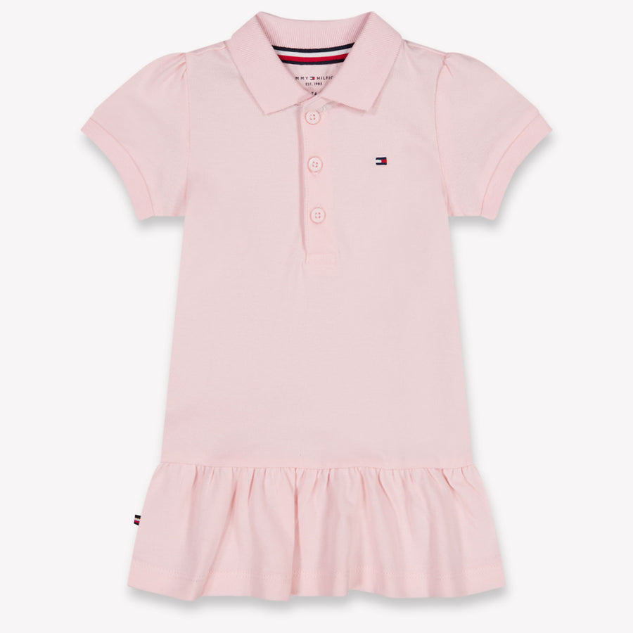 Tommy Hilfiger Baby Girls Dress In Light Pink