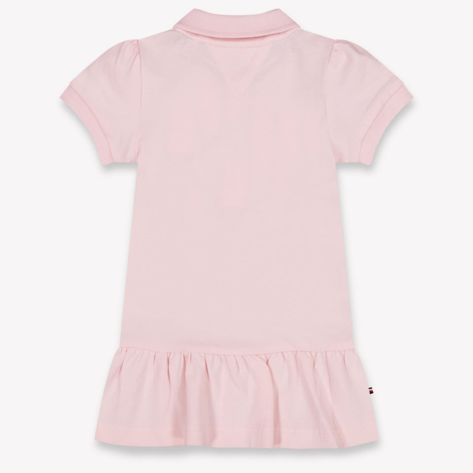 Tommy Hilfiger Baby Girls Dress In Light Pink