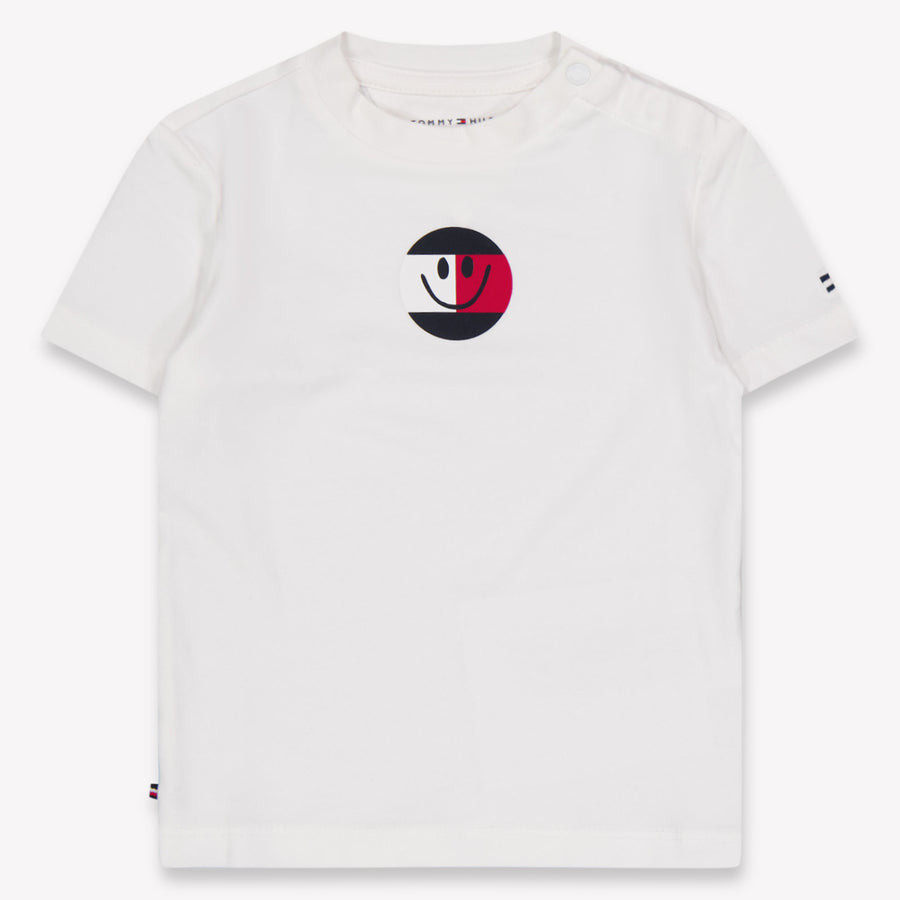Tommy Hilfiger Baby Unisex T-Shirt In White