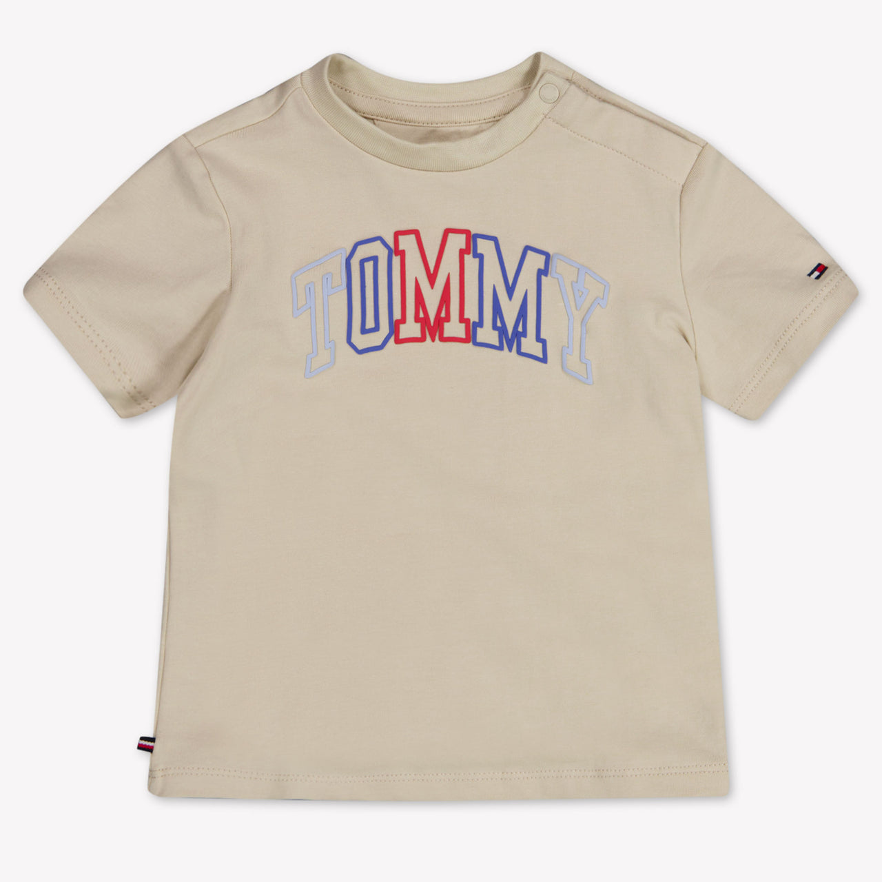 Tommy Hilfiger Baby Jongens T-Shirt In Beige
