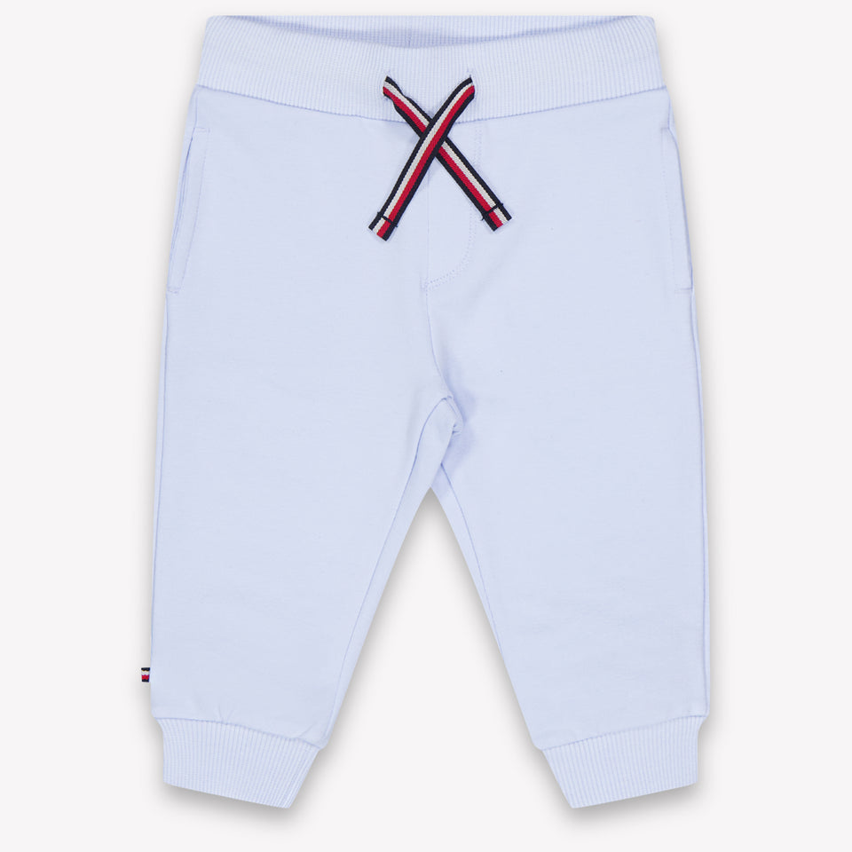 Tommy Hilfiger Baby Unisex Broek In Licht Blauw