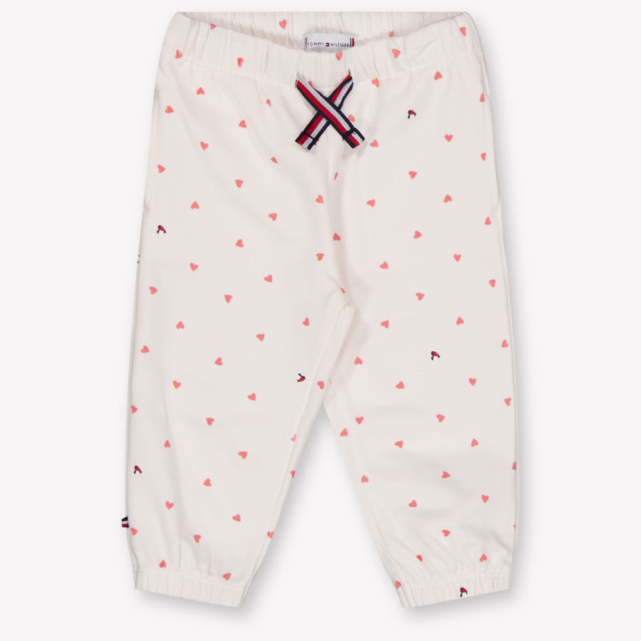 Tommy Hilfiger Baby Girls Trouser in Off-White