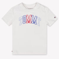 Tommy Hilfiger Baby Jongens T-Shirt In Wit