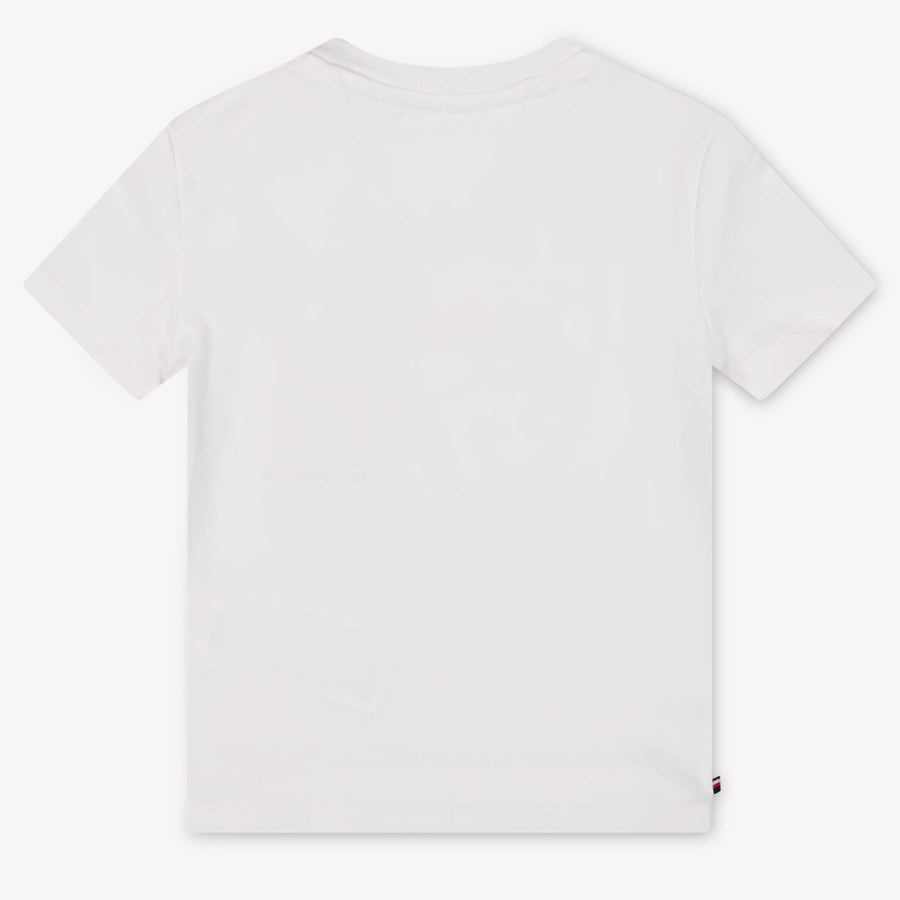 Tommy Hilfiger Baby Jongens T-Shirt In Wit